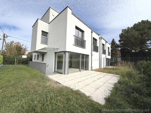 Erstbezug: Moderne Luxus Doppelhaushälfte mit Garten & Klimaanlage I gute Anbindung an VIS/Donauzentrum bzwLobau