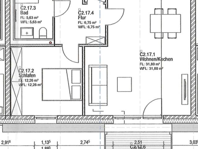 Erstbezug: Moderne Obergeschosswohnung mit Balkon sowie energieeffizientem Wohnkomfort