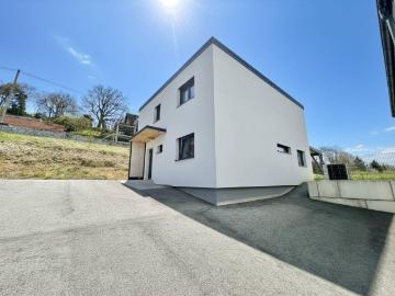 ERSTBEZUG Modernes Einfamilienhaus bei Melk 5 Zimmer ca.144m² WNFL ca. 303m² Garten Terrasse ca. 21m² Fußbodenheizung Luftwärmepumpe Belags od. Schlüsselfertig Parkplatz