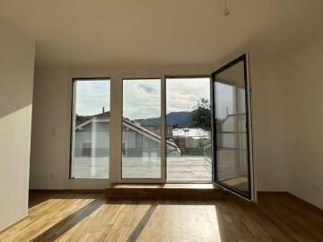 Erstbezug: Modernes Reihenhaus mit Dachterrasse und Kahlenbergblick