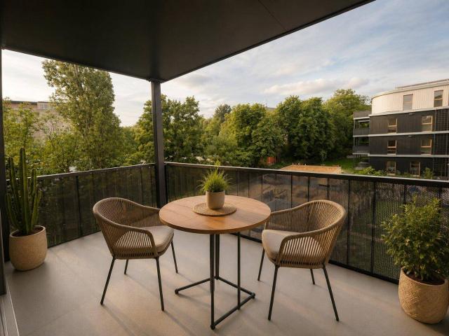 Erstbezug mit Fernblick – exklusive 3 Zimmer Wohnung in den Grünen Stadtvillen