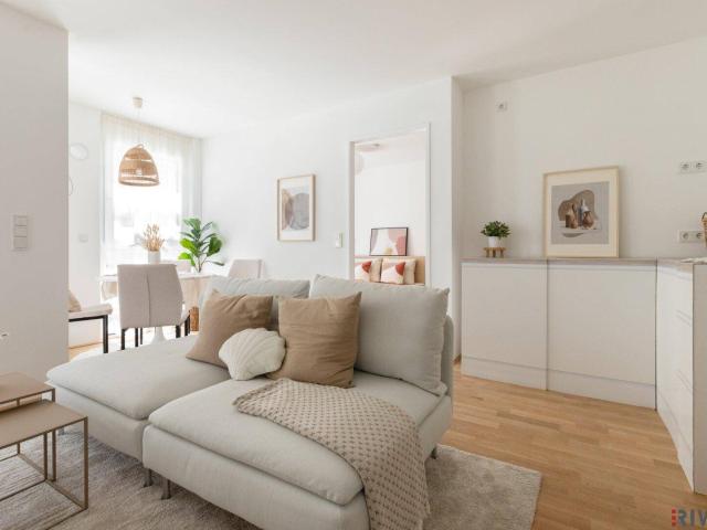 ERSTBEZUG mit Loggia | 2 Zimmer Neubauwohnung im 4. OG | Fernwärme | Fassadenbegrünung | TG Stellplatz optional | Nachhaltiges Wohnbauprojekt
