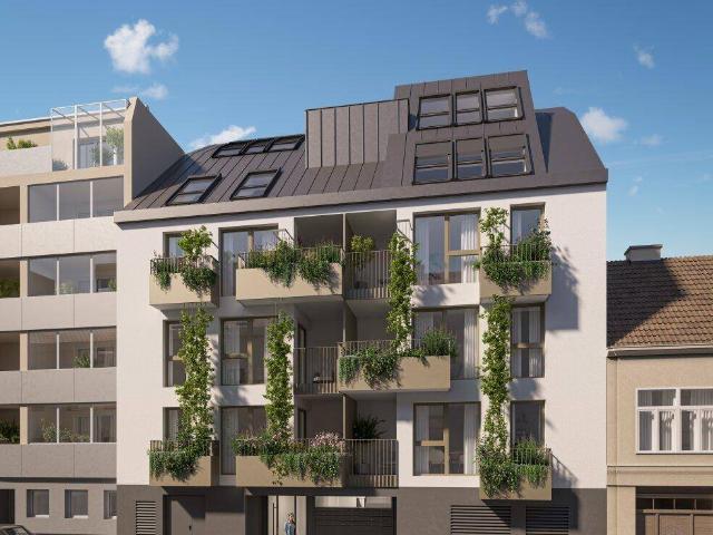 ERSTBEZUG mit Loggia | 3. OG | 2 Zimmer Neubau | Ost Ausrichtung | Fernwärme | Fassadenbegrünung | TG Stellplatz optional | Nachhaltiges Wohnbauprojekt