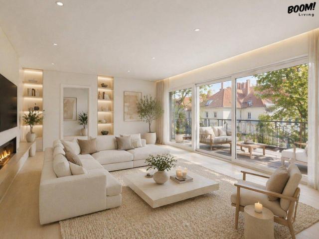 Erstbezug mit Wow Effekt: Stilvolle 3 Zimmer Wohnung mit Terrasse & Lift im grünen Hietzing