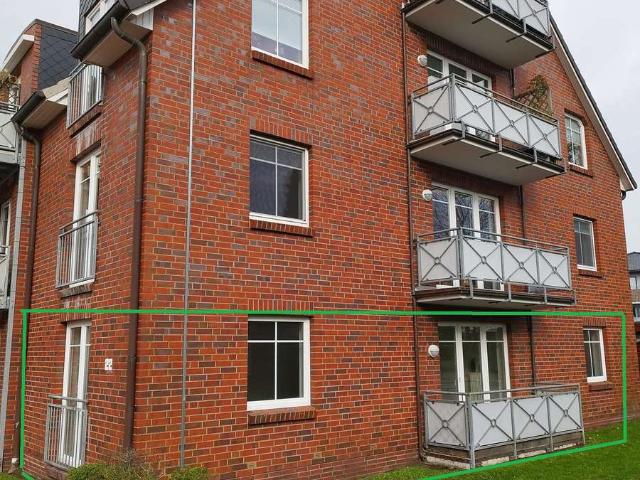 Erstbezug nach vollständiger Sanierung: 3 Zimmer Wohnung EG in Niebüll Zentrum