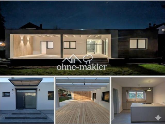 Erstbezug nach High End Sanierung: Schlüsselfertiger Design Bungalow mit Open Living & großem Garten