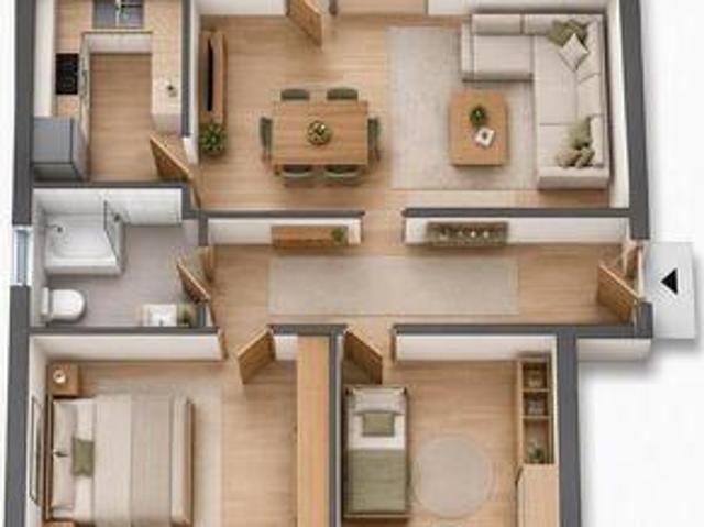 Erstbezug nach hochwertiger Kernsanierung Balkon 3 Zimmet