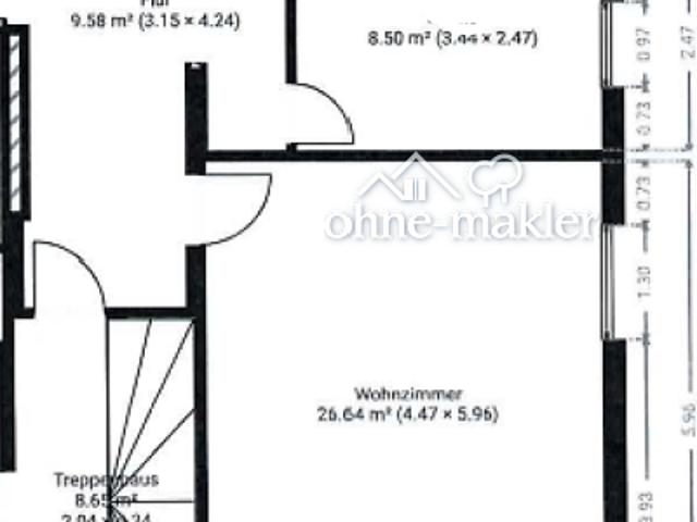 Erstbezug nach Kernsanierung: Moderne 3 Zimmer Wohnung mit Balkon & Fußbodenheizung in Erzhausen