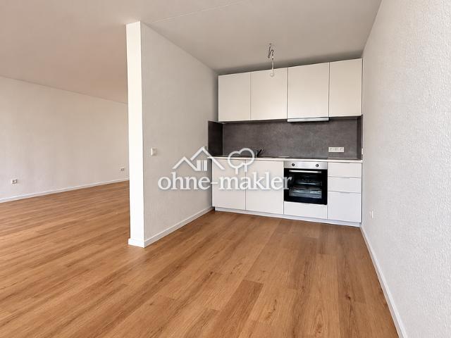 Erstbezug nach Kernsanierung helle 1,5 Zimmer Wohnung mit Balkon & Einbauküche in Ludwigshafen