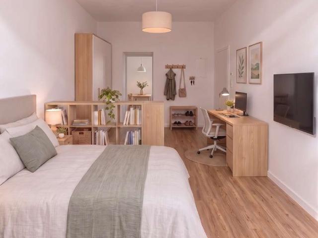 Erstbezug nach Kernsanierung: helle 1 Zimmer Wohnung mit separater Küche am Plärrer
