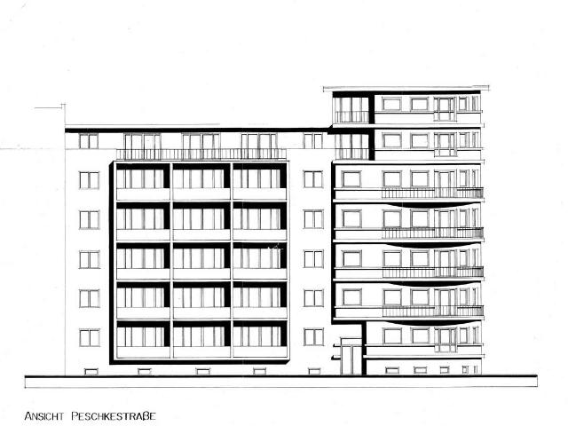 Erstbezug nach Kernsanierung: stilvolles 2 Zimmer Luxusdomizil mit Balkon, EBK und Aufzug