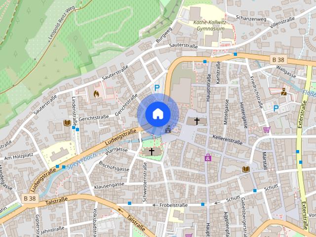 Erstbezug nach Kernsanierung: 2 Zimmer Wohnung mitten in der Innenstadt