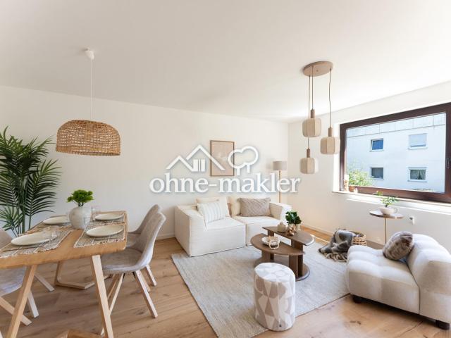 Erstbezug nach Kernsanierung: 4 Zimmer Wohnung mit PV Mieterstrom & TG Stellplatz in S Heumaden