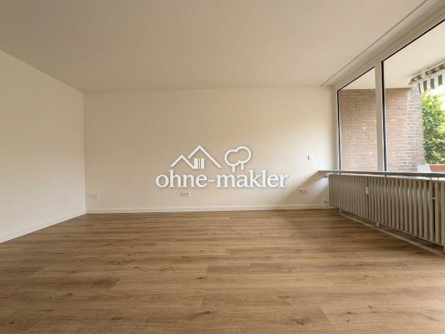 Erstbezug nach Komplettsanierung! Modernisierte 3 Zimmer Erdgeschosswohnung mit Balkon & in Fischeln