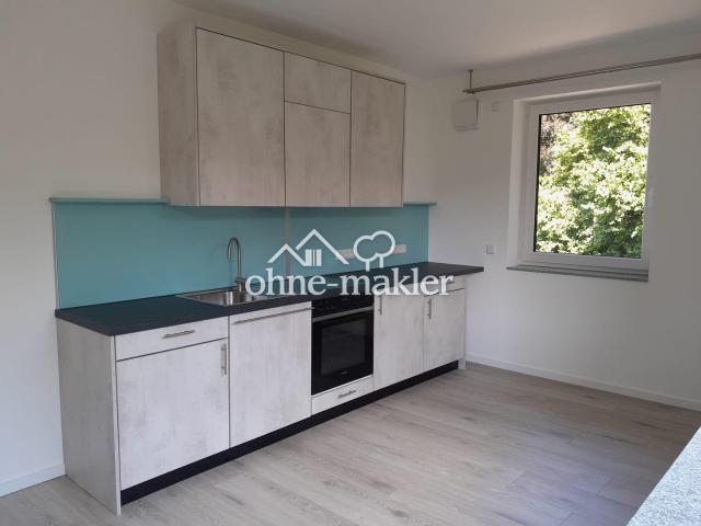 Erstbezug nach Komplettsanierung/helle Wohnung ca. 43 m²/im Grünen mit Balkon/6 Gehmin. zum Westpark