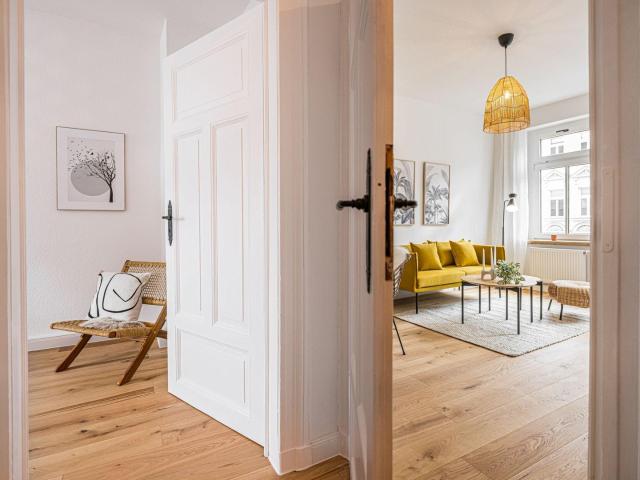 Erstbezug nach Modernisierung: 2 R Altbau Wohnung im Leipziger Norden | WG geeignet