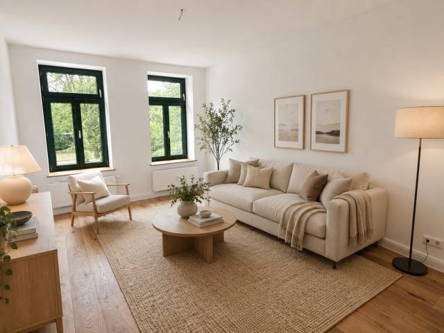 Erstbezug nach Modernisierung: 2 R Altbau Wohnung in Leipzig Stötteritz | Provisionsfrei