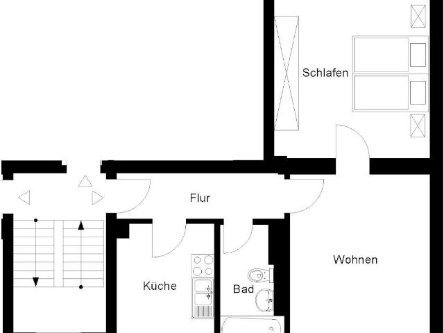 Erstbezug nach Modernisierung! Lichtdurchflutete 2 Zimmer Wohnung mit Ausblick ins Grüne