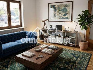 Bezugsfertige 2 Raum Wohnung mit EBK & Balkon