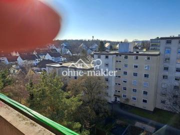 Erstbezug nach Renovierung 2 Zimmer Wohnung mit Balkon und Einbauküche