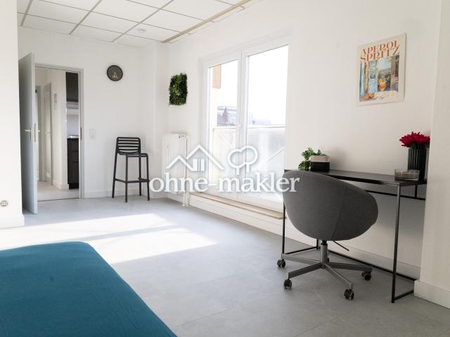 Erstbezug nach Renovierung – möbliertes 1 Zimmer Apartment mit Stellplatz