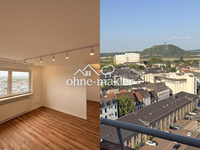 Erstbezug nach Renovierung – Moderne 3 Zimmer Wohnung mit Balkon und traumhaftem Ausblick Saarlouis