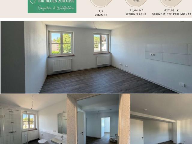 Erstbezug nach Sanierung: 3,5 Zimmer mit flexiblem Raumkonzept – Wohnung 10