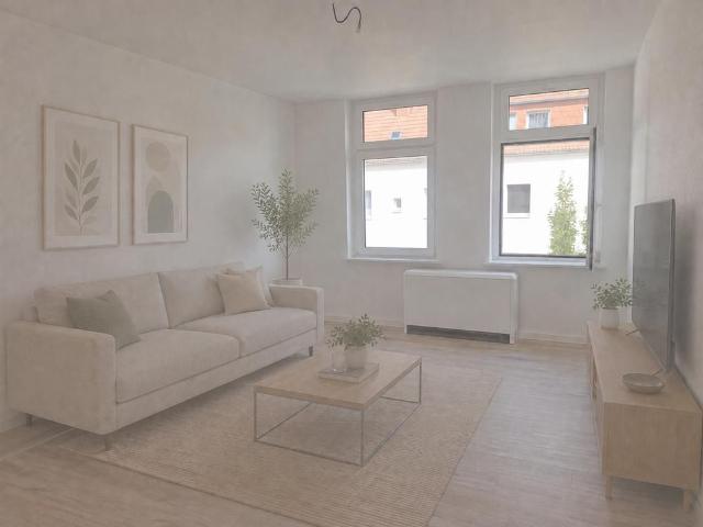 ERSTBEZUG nach Sanierung | 2 Zimmer mit Küche, Duschbad und Balkon