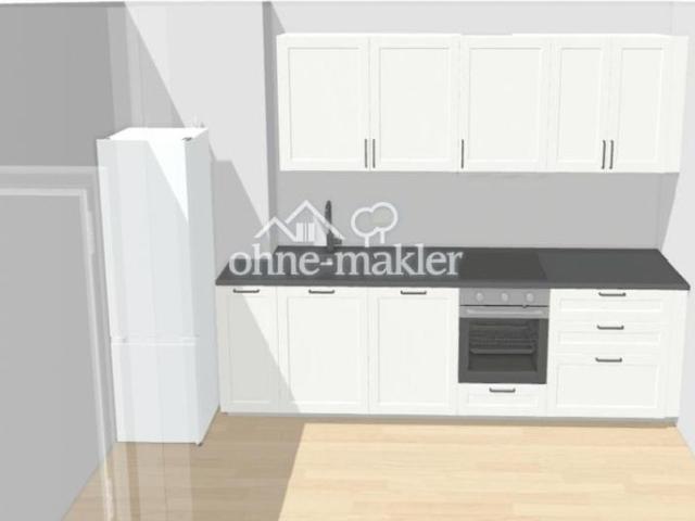Erstbezug nach Sanierung 2 Zimmer + neue Küche + Balkon