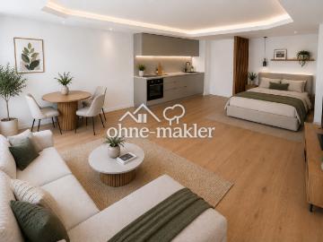 Erstbezug nach Sanierung 45m² Stellplatz Küche optional