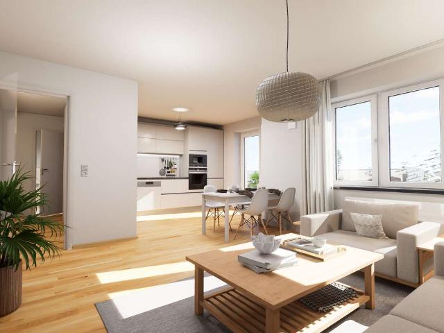 Erstbezug nach Sanierung 4 Zimmerwohnung mit großem West Balkon in Zollstock