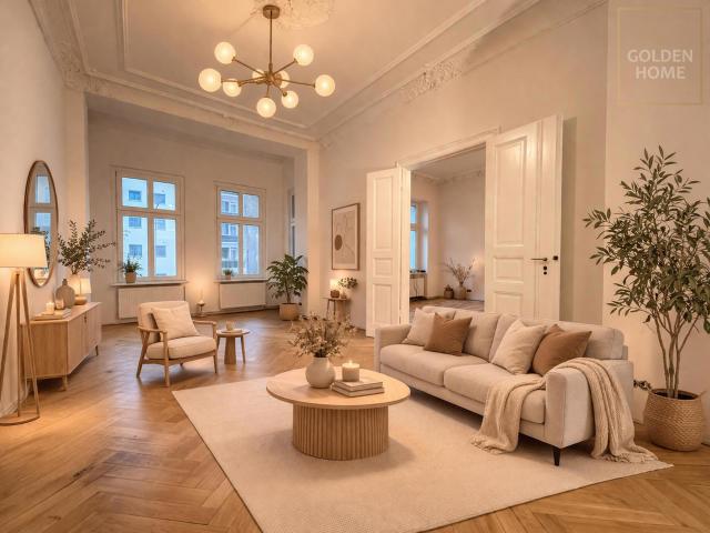 Erstbezug nach Sanierung: Altbauwohnung mit Stuck, Balkon und historischem Charme