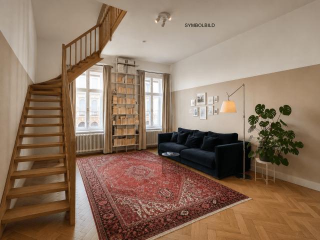ERSTBEZUG nach Sanierung, Augartenpark und Innenstadtnähe, *RARITÄT* 4 ZI + Küche Altbaumaisonette, 3 Balkone + Garten*, Förderung