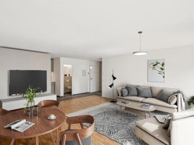 Erstbezug nach Sanierung grosszügige Wohnung mit Sitzplatz