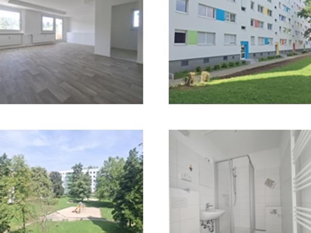 Frisch sanierte Dachgeschosswohnung mit Balkon und Spielplatz in ruhiger Lage