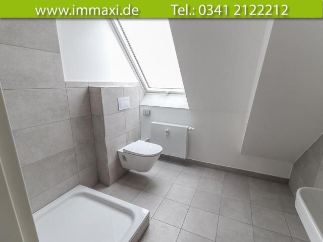 ERSTBEZUG NACH SANIERUNG + EUTRITZSCH + 2 RAUM + DACHGESCHOSS + AB SOFORT