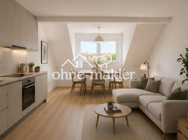 Erstbezug nach Sanierung! Helle 4 Zi. DG Whg. mit Balkon und Burgblick