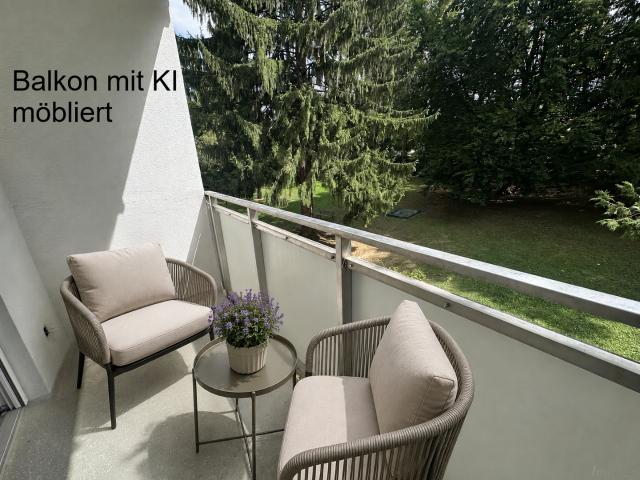 ERSTBEZUG nach Sanierung ! Herzige Garconniere mit Balkon und allg. PP in der Dr. Robert Grafstraße