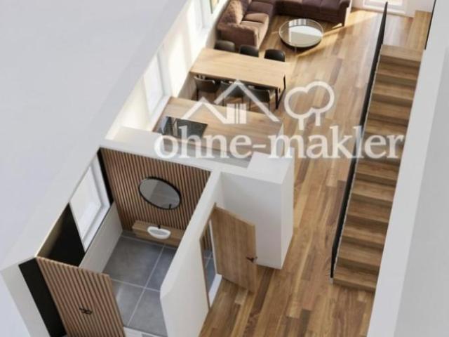 Erstbezug nach Sanierung lichtdurchflutete Maisonettewohnung direkt am Schloßteich