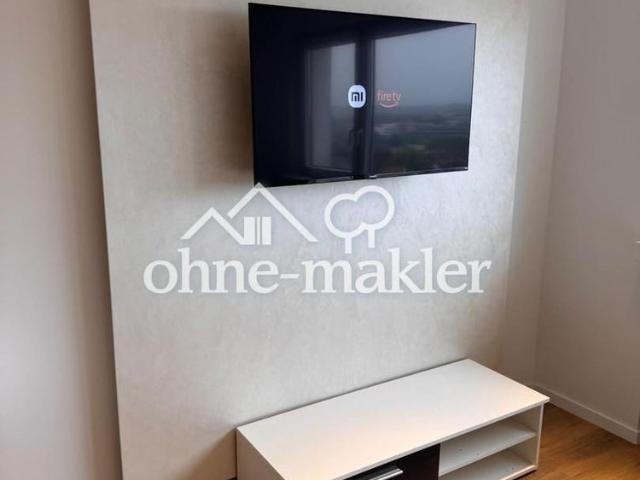 Modernisiertes, möbliertes Apartment mit Panoramablick über Karlsruhe – Weststadt
