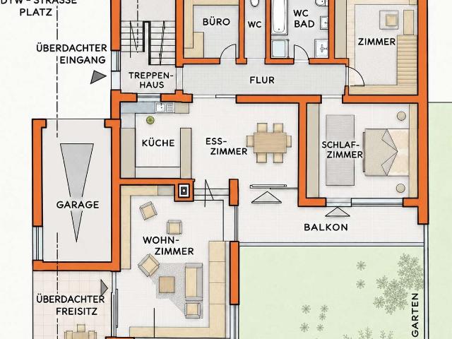 Erstbezug nach Sanierung Wohnen mit Charakter: Großzügige 4,5 Zimmer Wohnung in Heidenheim