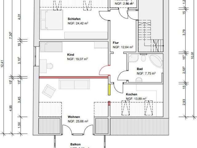 Erstbezug nach Sanierung! Wohntraum mit Balkon auf dem Land in Holleben Teutschenthal