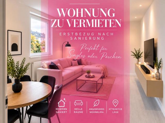 Erstbezug nach Sarnierung Möbel rein und Wohlfühlen