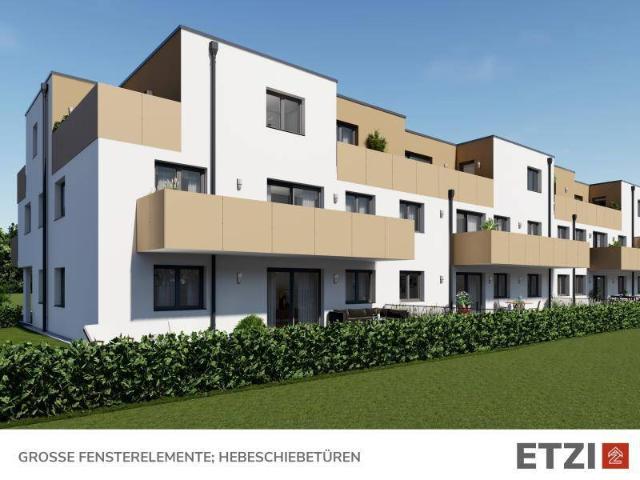 Erstbezug Neubau: Sonnige 3 Zimmer Wohnung im 1. Stock in Etsdorf am Kamp