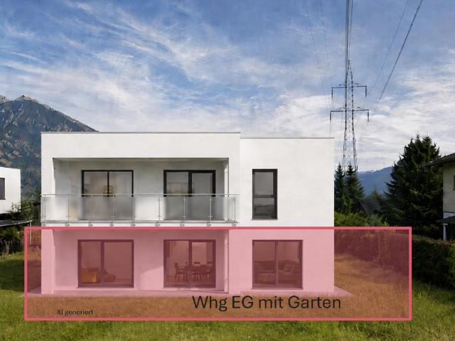 Erstbezug, Neubau, 4 Zimmer Wohnung mit Garten