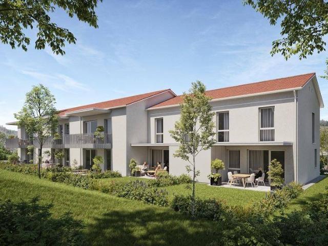 Erstbezug Sonnige 3 Zimmer Wohnung im Obergeschoss mit Balkon geförderte Miete 3 Zimmer