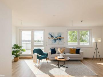 ERSTBEZUG: Schöne Dachterrassenwohnung mit Grünblick