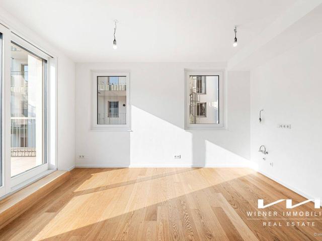 Erstbezug: Stylische 2 Zi Terrassenwohnung 39m², Klimaanlage, Aufzug im 4. Bezirk Wien!