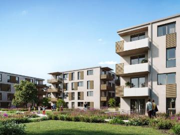 Erstbezug St. Pölten: Moderne 3 Zimmer Wohnung mit Wohlfühlfaktor