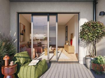 Erstbezug stilvolle 3 Zimmer Neubauwohnung mit Loggia & Balkon in 1180 Wien